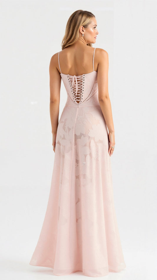 Donna | Women Wedding Guest Bustier Maxi Dress