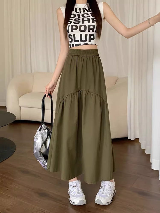MARJOLAINE – Modern Casual Long Skirt